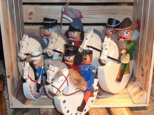 Antike nussknacker reiterlein - antike,