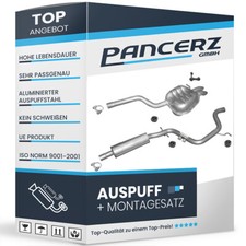 Auspuff für VW JETTA A5 GOLF