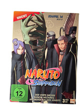 Naruto Shippuden Staffel 14 Box 2 DVD Deutsch Anime UNCUT KSM Set FSK 12