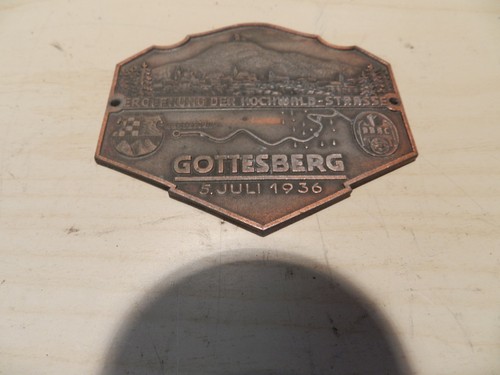 Autoplakette eröffnung der - "eröffnung,