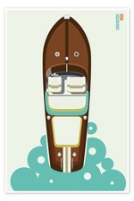 Poster Riva Aquarama - Bo