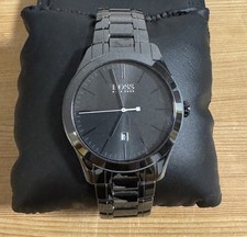 Hugo Boss Armbanduhr Herren Schwarz/Keramik