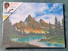 . Bob Ross - Diamond Painting - Diamant-Malerei -  30cm x 22cm - neuwertig