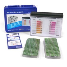 Pooltester Sauerstoff + pH-Wert | Wassertestgerät O2 + pH mit 40 Tabl. Pool