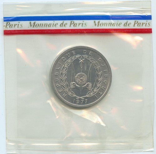 Djibouti francs probe 1977 - djibouti,
