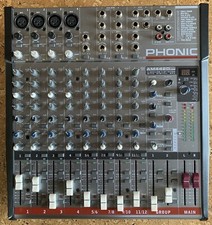 Mischpult Mixer Phonic AM 442 D USB mit Effekte für Studio oder Bühne
