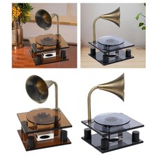 Phonograph Skulptur Metall