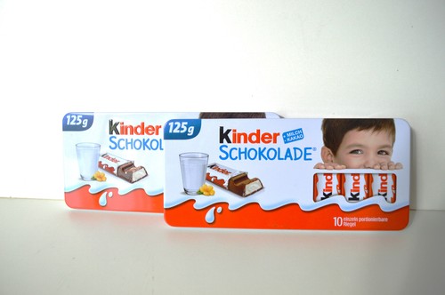 Kinderschokolade dosen - kinderschokolade,,
