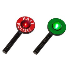 Idena Polizeikelle rot/grün