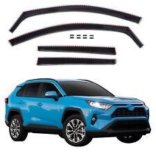 Windabweiser GP Regenabweiser Für Toyota Rav 4 Ab 2019 4-Tlg Set Schwarz