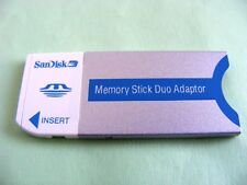 Memory Stick Duo Adapter ( MS PRO Duo Adapter ) SanDisk Neu