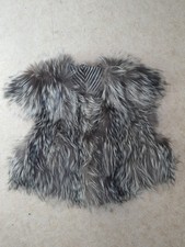 Silberfuchs Weste Ohne Futterstoff Gr. S Bis XL 36 - 42 Grau