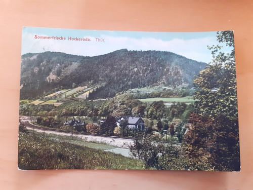Hockeroda bahn oder - bahn, bahnhof