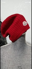 Moncler Mütze dunkelrot, 100%