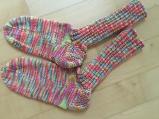 Socken handgestrickt nach alter Familientradition - Größe 34/35 * Qualitätswolle