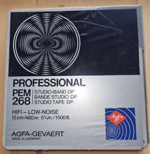 AGFA PEM 268 Professional Studio Band DP 460m/15cm Tonband  NEU versiegelt