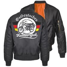 Herren Bomberjacke Pilotenjacke DDR Farben Ostdeutsches Kulturgut Simson Marke 