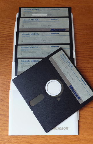 Vintage microsoft dos 01 - vintage, 4.01