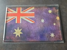 Blechschild Länder Fahne