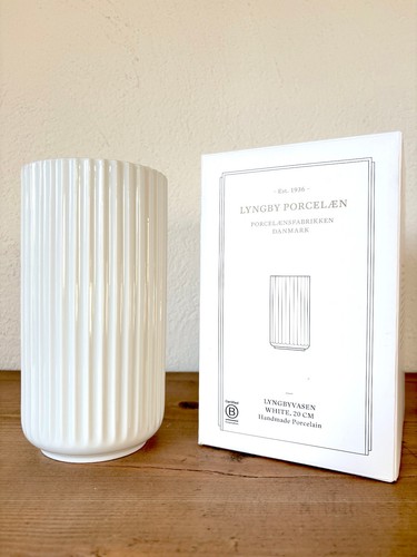 Lyngby porcelæn vase - porcelæn,