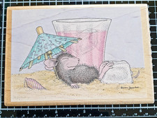 House Mouse Design Stempel
