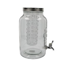 Glasfass Zapfhahn Infuser 5,2L