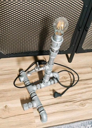 Industrial style retro lampe - style,