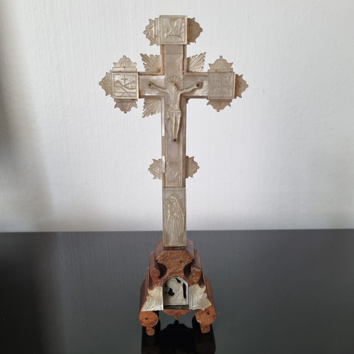 Perlmuttkruzifix jh - perlmuttkruzifix, 19.