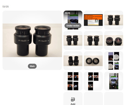 Set carl zeiss 10x - zeiss, 10x/23