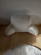 Gaming Sessel, Kissen, weiß, Plüsch