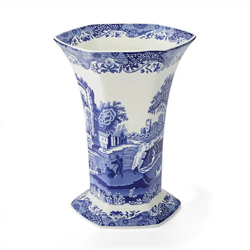 Italienische sechseckige vase - sechseckige,