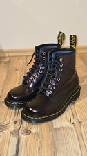 Dr. Martens Boots 1460, Purple, Sparkle, Größe 39, UK 6, lila metallic