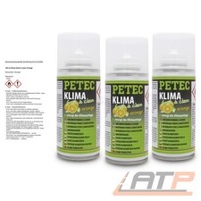 PETEC 3x 150 ml KLIMA FRESH &