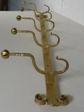 Garderobe Kleiderhaken Leiste Mid Century Schmiedeeisen