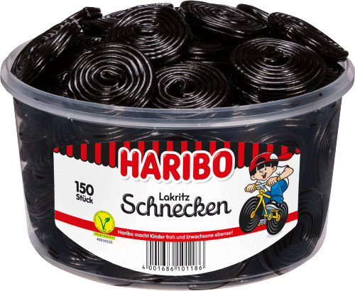 Haribo lakritz schnecken 150 - lakritz,