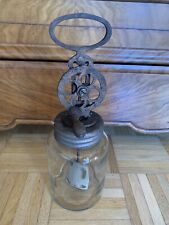 Schönes altes antikes Butterglas Butterschleuder 1 Liter Butterfass