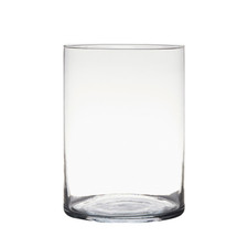 Glasvase zylinder dekoglas - glasvase,