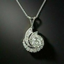 Damen Designer Anhänger 2Ct