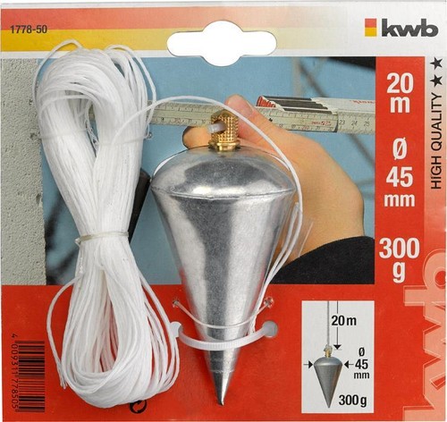 Kwb senklot mit schnur - senklot,