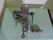 Alter Fleischwolf der Marke Husqvarna Nr 10 Reliance Made in Sweden.Vintage