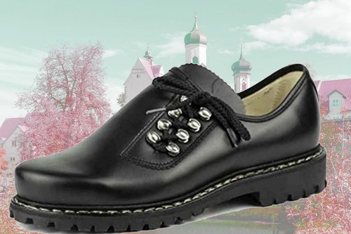 Robuster lederschuh - robuster,