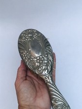 Vintage Haarbürste versilbert