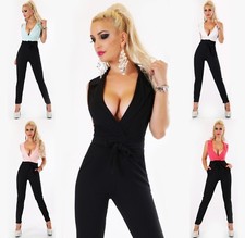 ITALY Damen Overall V-Neck