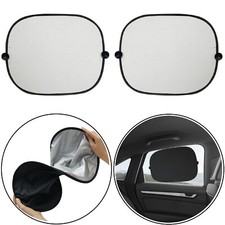 2x Sonnenschutz Auto Baby Sichtschutz 45x36,5 cm Sonnenblende für Seitenfenster