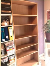 Ikea Billy Regal 80 x 202 cm braun/rot / Buche