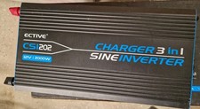 ECTIVE CSI 202,12V Wechselrichter Reiner Sinus 3 in 1, 2000W,230V