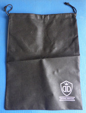 STAUBBEUTEL SCHUTZBEUTEL TASCHE SCHUHBEUTEL TUNNELZUG SCHWARZ DIVINE DESIGNS