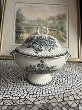 Antike Suppenterrine Frankreich Terre De Fer Margot 18. Jahrhundert