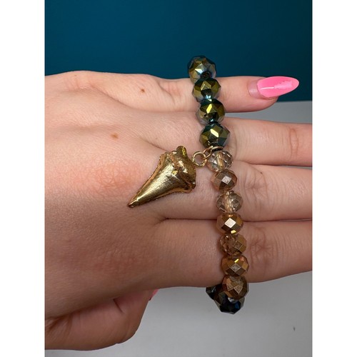 Erimish shark tooth beaded - erimish,