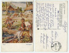 84458 - Zdz. Pagowski: Smigus - Feldpostkarte, gelaufen 10.9.1939 nach Plauen